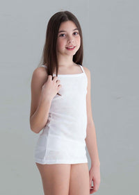 Camiseta tirante fino canalé