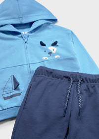 Chándal con camiseta interactivo bebé