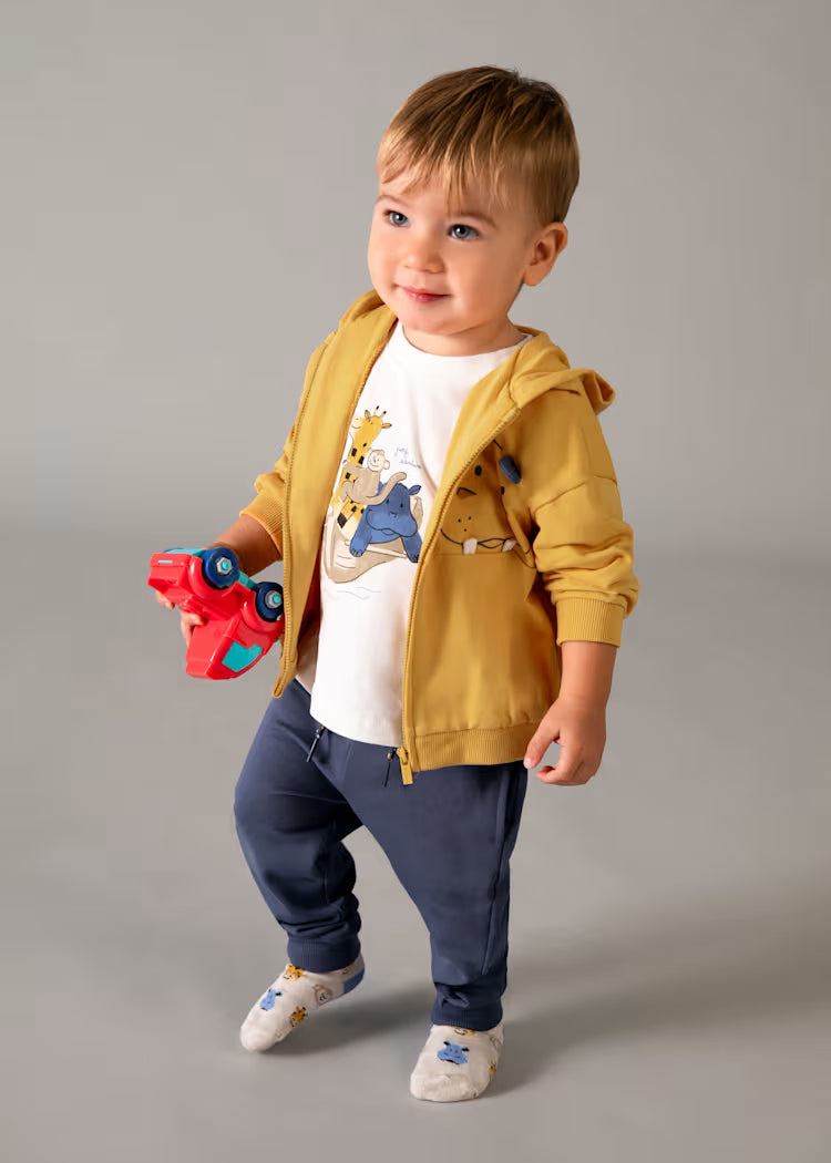 Chándal con camiseta interactivo bebé