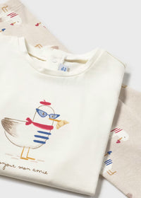 Conjunto 3 piezas con chaqueta bebé