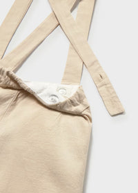 Conjunto bermuda y camisa con pajarita bebé