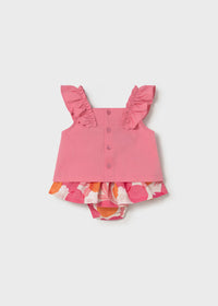 Conjunto falda y blusa bebé
