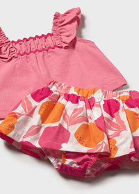 Conjunto falda y blusa bebé