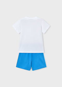 Conjunto pantalón y camiseta tiburones niño