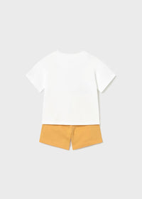 Conjunto punto pantalón y camiseta surf bebé