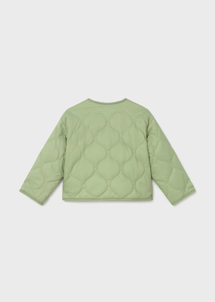 Cortavientos acolchado estampado reversible bebé