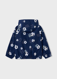Cortavientos estampado niño