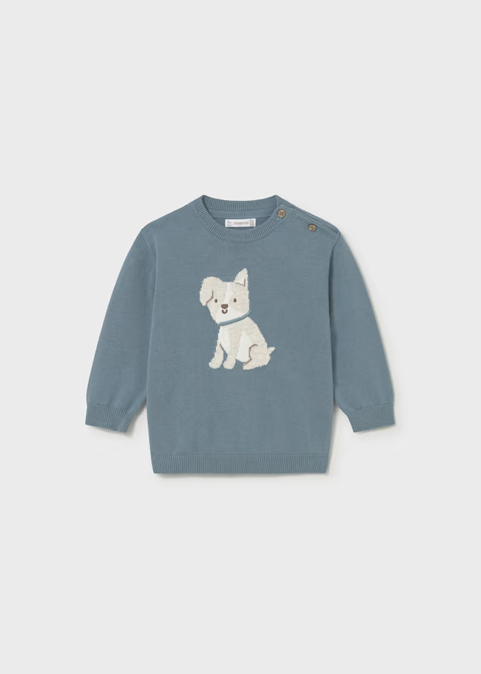 Jersey intarsia bebé