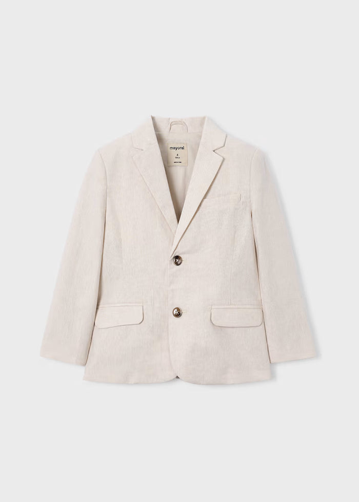 Chaqueta + pantalón  de lino niño