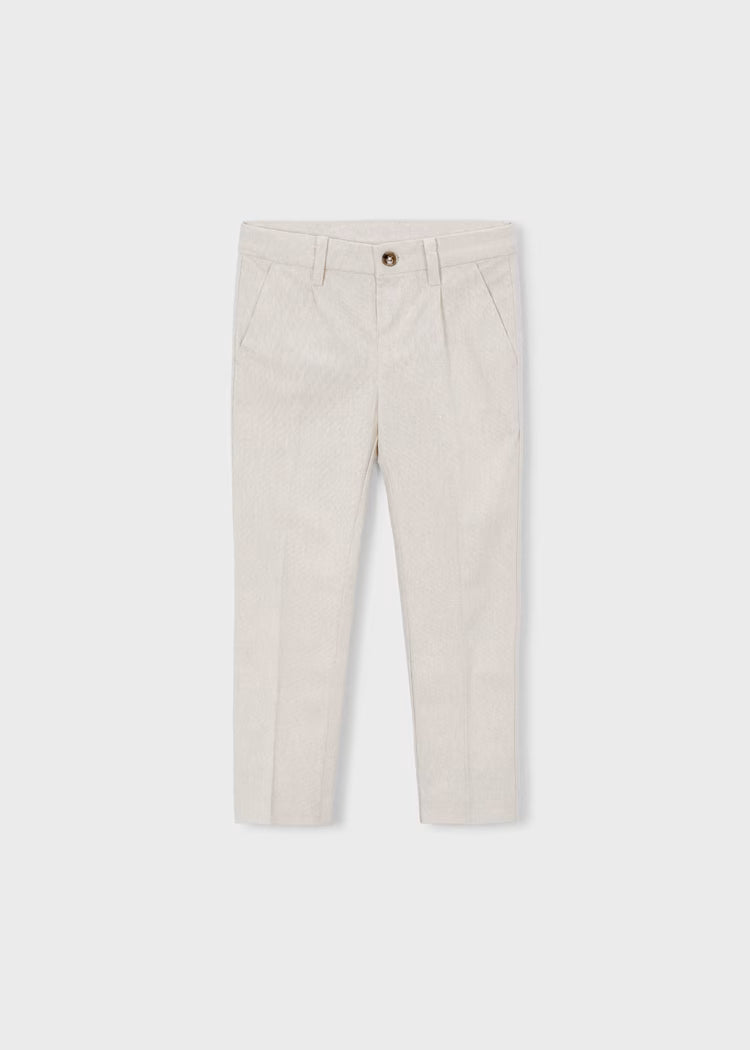 Chaqueta + pantalón  de lino niño
