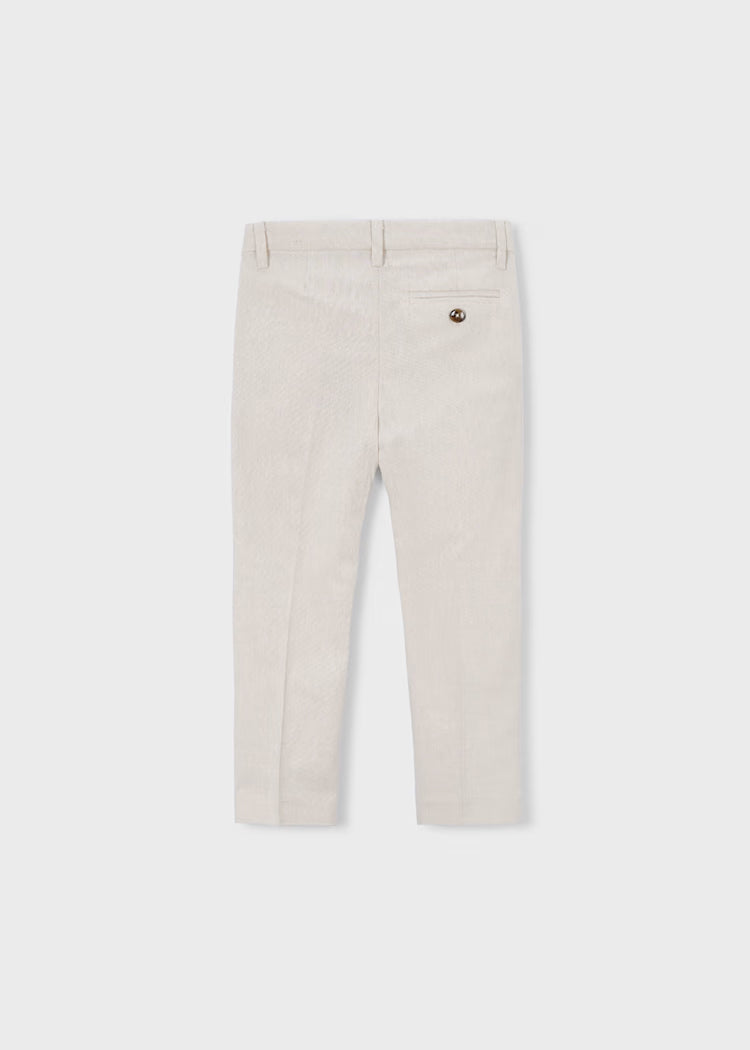 Chaqueta + pantalón  de lino niño
