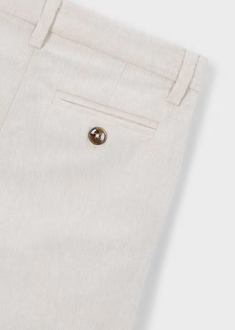 Chaqueta + pantalón  de lino niño