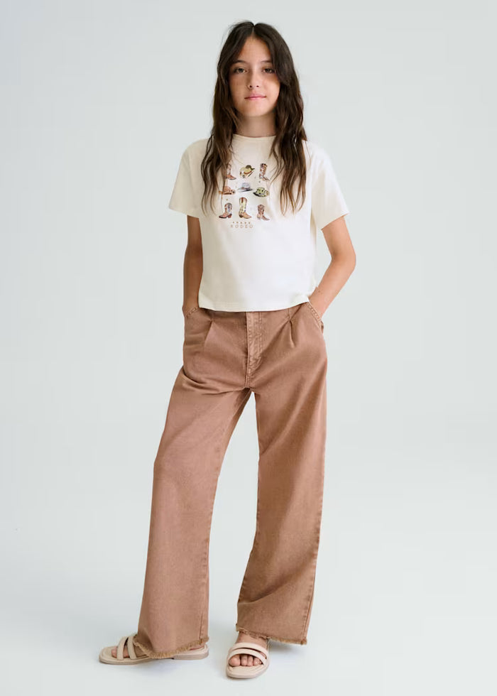 Pantalón largo sarga chica