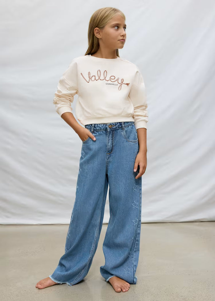 Pantalón largo vaquero chica