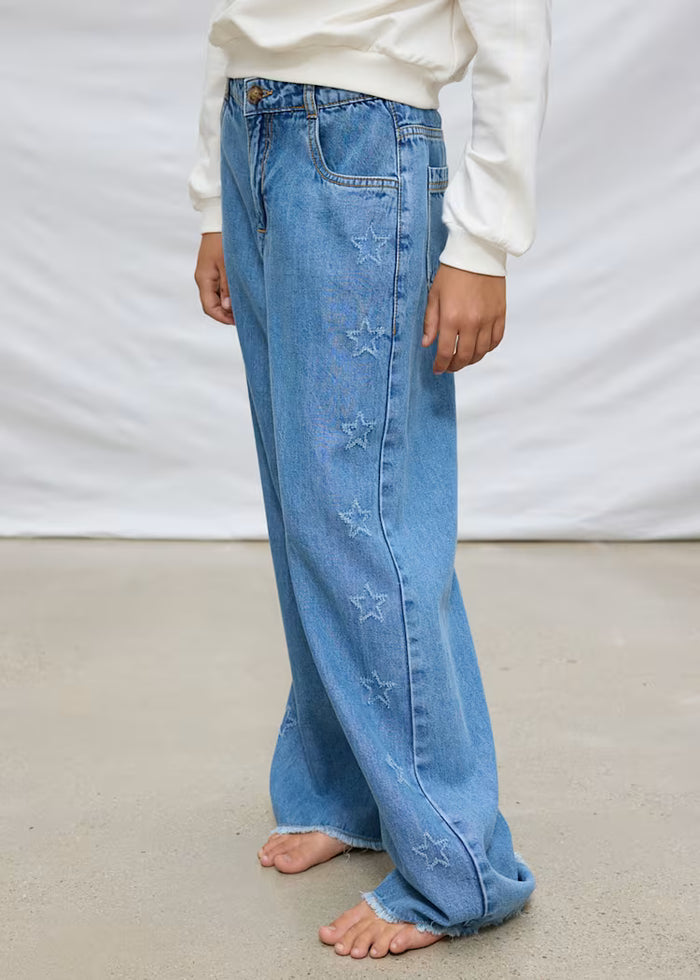 Pantalón largo vaquero chica
