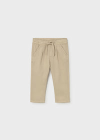 Pantalon relaxed con lino bebé