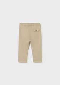 Pantalon relaxed con lino bebé
