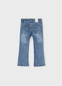 Pantalón vaquero flare niña