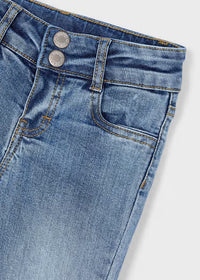 Pantalón vaquero flare niña