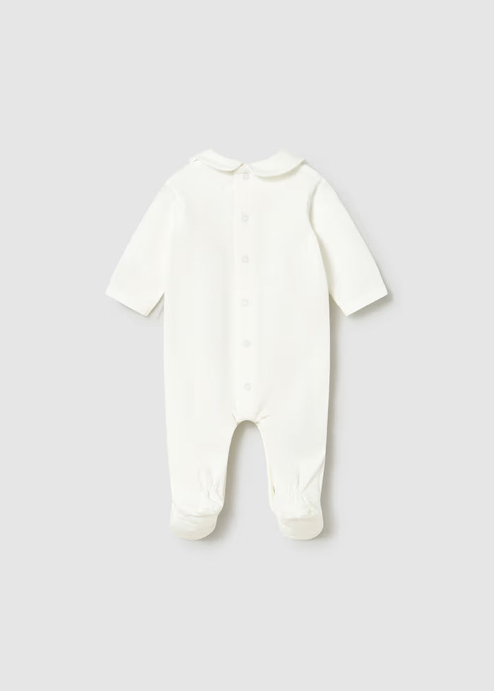 Pelele osito bordado recién nacida