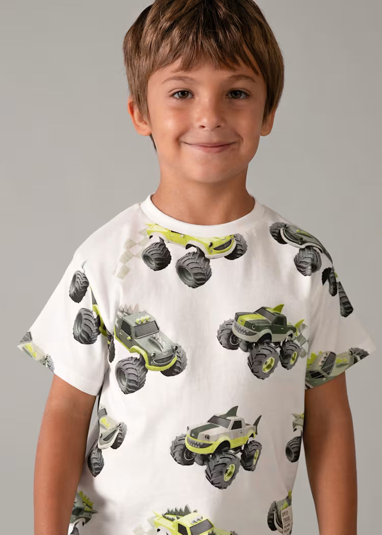 Playera estampada niño