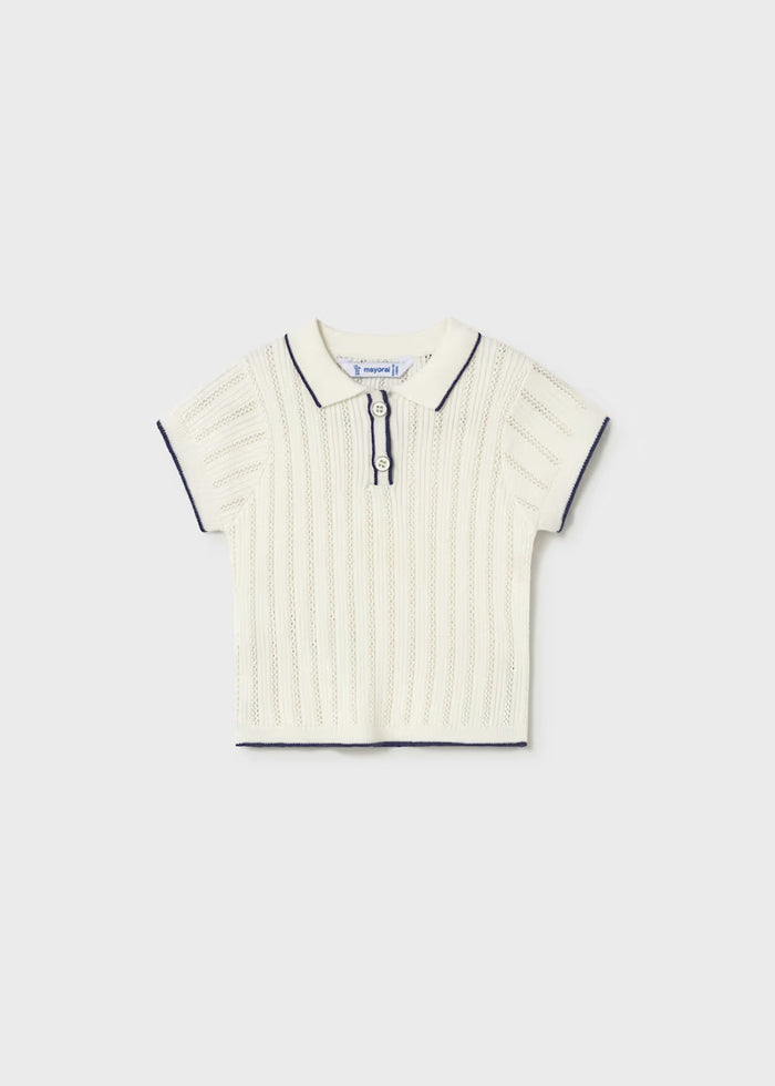 Polo tricot bebé