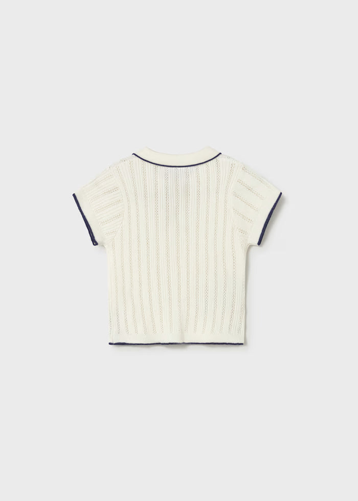 Polo tricot bebé