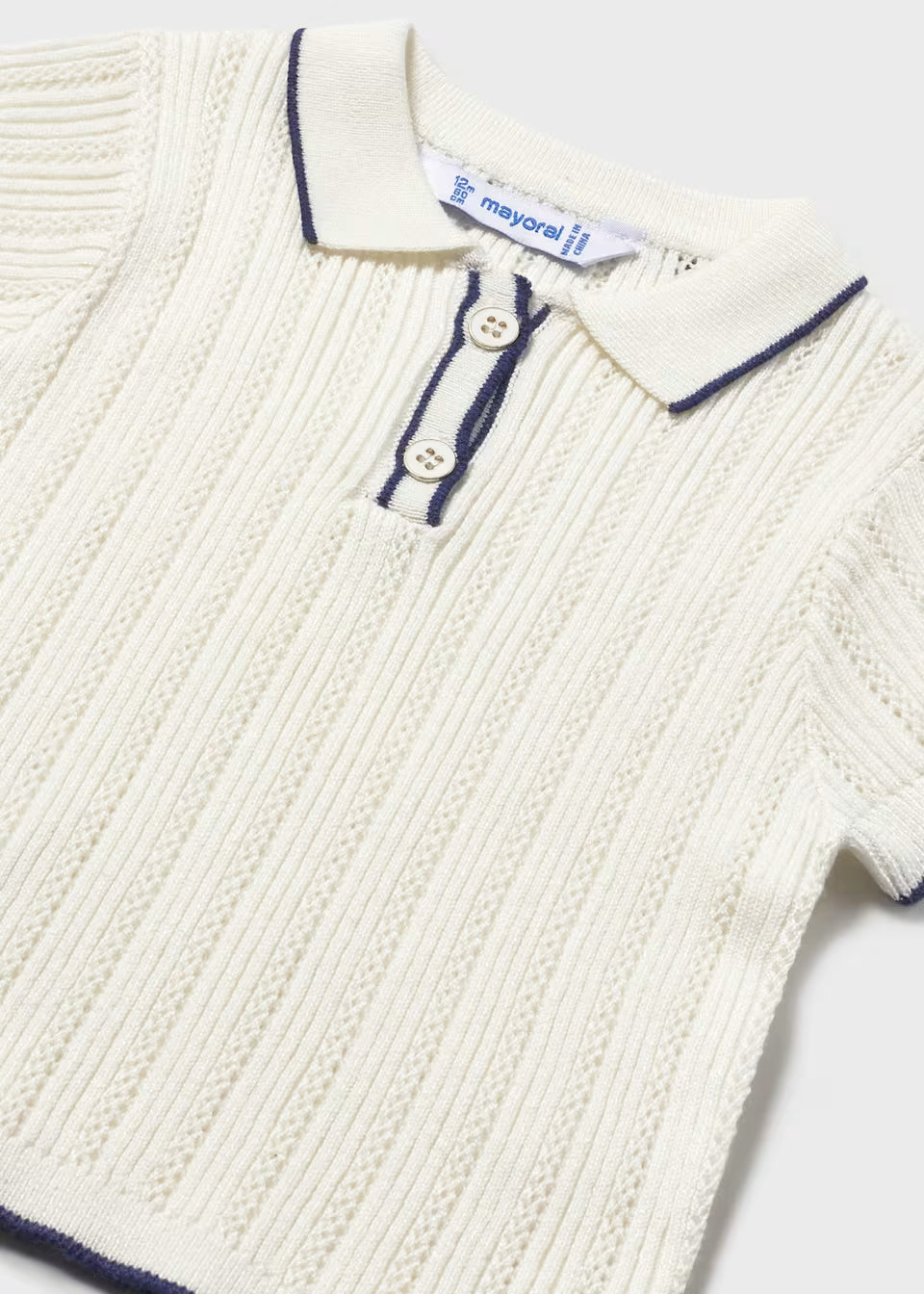 Polo tricot bebé