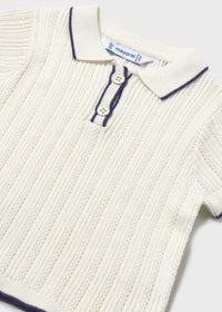 Polo tricot bebé