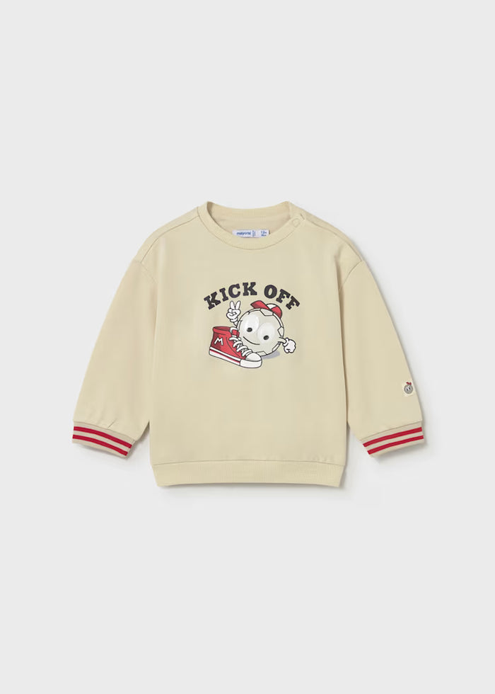 Sudadera interactiva loose fit bebé
