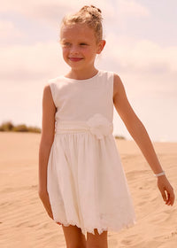 Vestido ceremonia encaje niña