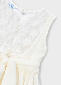 Vestido ceremonia encaje niña