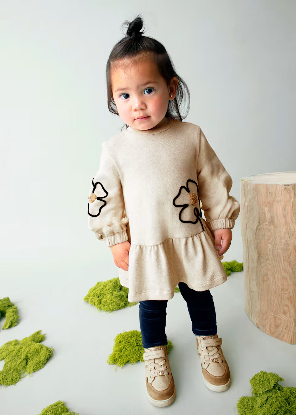 Vestido flores bebé