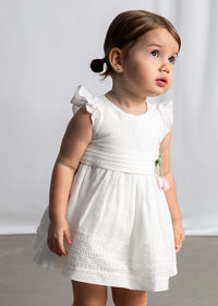 Vestido guipur bebé