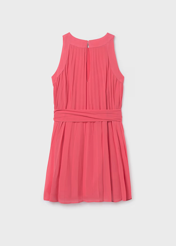 Vestido plisado chica