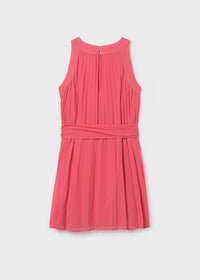 Vestido plisado chica