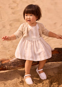 Vestido rayas bebé