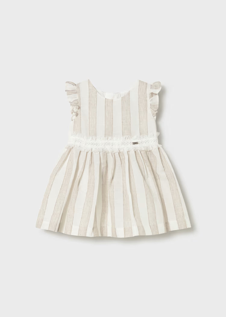 Vestido rayas bebé