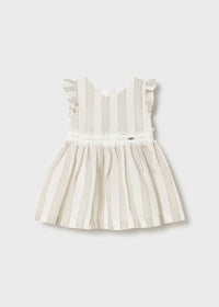Vestido rayas bebé