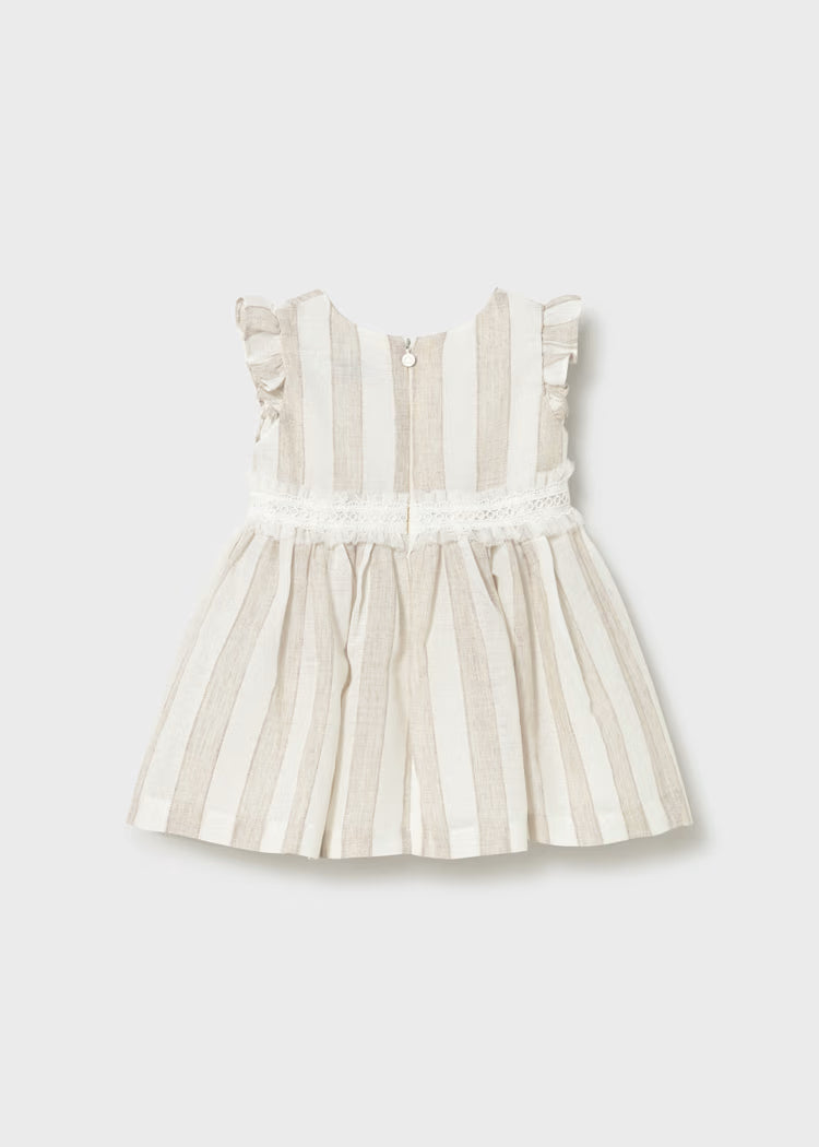 Vestido rayas bebé
