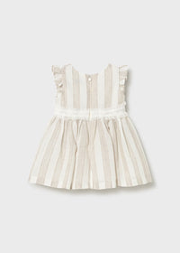 Vestido rayas bebé