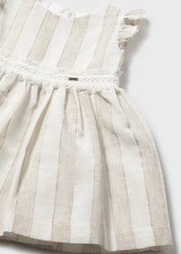 Vestido rayas bebé