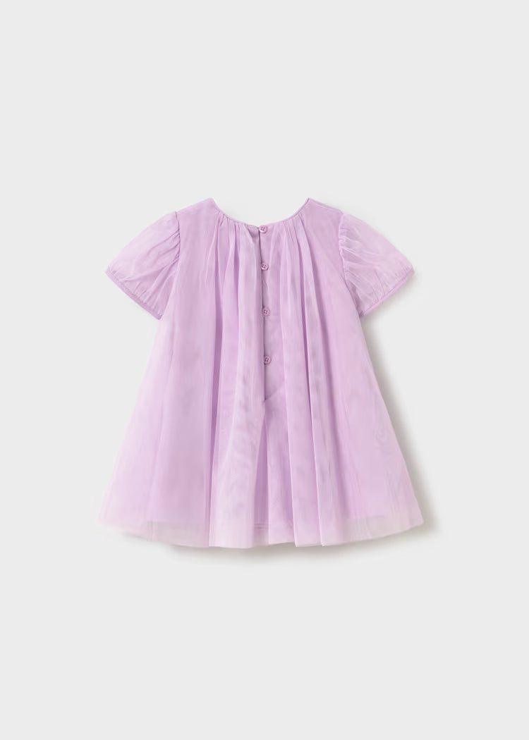 Vestido tul con bolso bebé