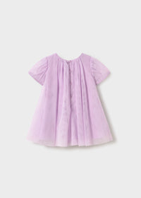 Vestido tul con bolso bebé
