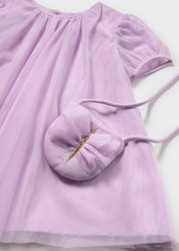 Vestido tul con bolso bebé