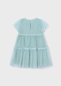 Vestido tul plumeti niña