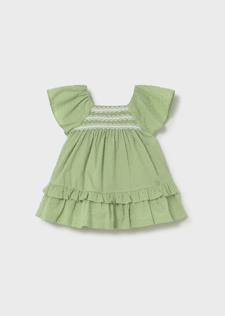 Vestido volantes bebé