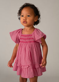 Vestido volantes bebé